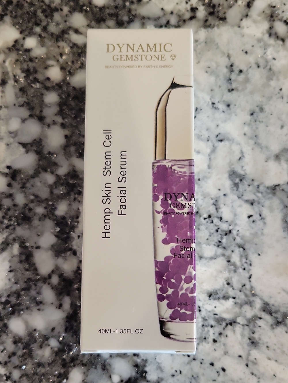 Dynamic Gemstone Hemp Skin Stem Cell Facial Serum - New In Package